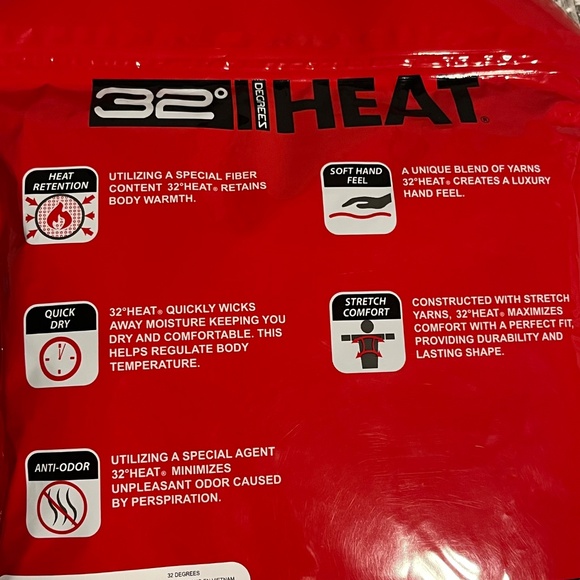 32 DEGREES Men's 2-Pack Performance Lightweight Thermal Base layer Pant,Black XL - Picture 6 of 11